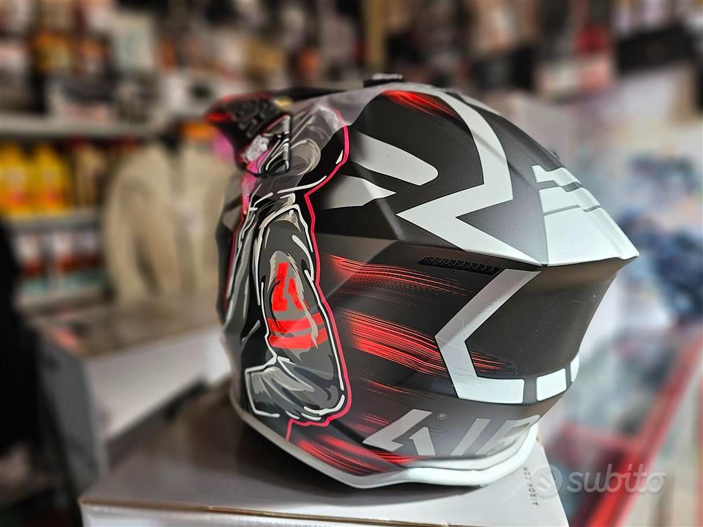 CASCO CROSS AIROH WRAAAP CYBER ROSSO OPACO  Acquistalo al miglior prezzo!  – Due Ruote Accessori