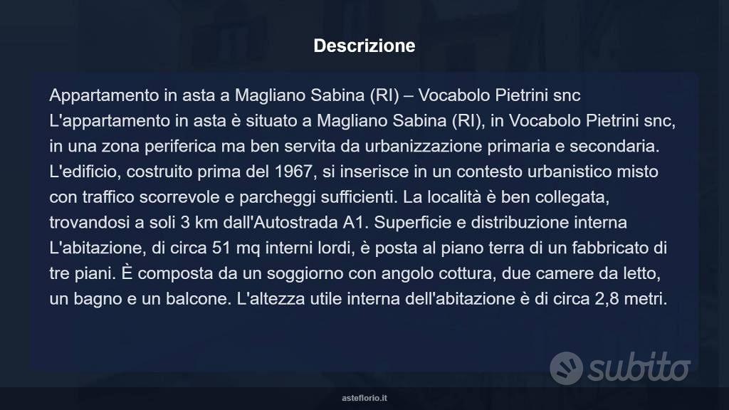 Appartamento – Gallese, Viterbo - Vista 5
