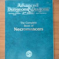 The complete book of necromancers ad&d 2nd Edition