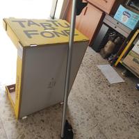 Barre Portapacchi x auto con rail corrimano Aperto