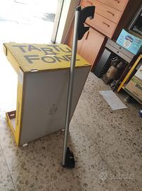 Barre Portapacchi x auto con rail corrimano Aperto