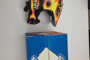casco cross Suomy fiamme