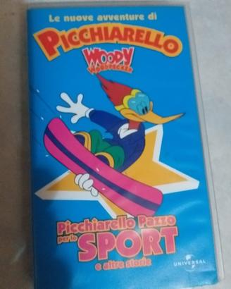 VHS Picchiarello Woody woodpecker