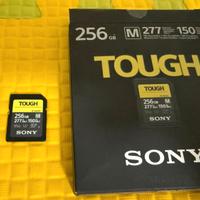 Sony TOUGH 256GB SDXC 277MB/s, UHS-II, V60 (SF-M25