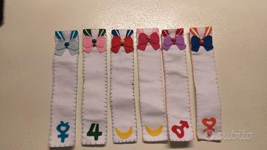 Segnalibri pannolenci Sailor Moon.