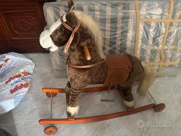cavallo a dondolo anni 60