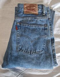 Jeans skinny tapered blu vintage style W31 L33