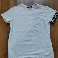 maglietta bianca dsquared2 12Y