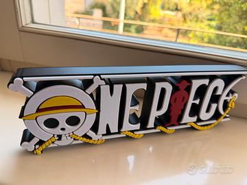 🏴☠️ INSEGNA ONE PIECE 3D MULTICOLORE