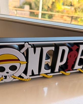 🏴☠️ INSEGNA ONE PIECE 3D MULTICOLORE
