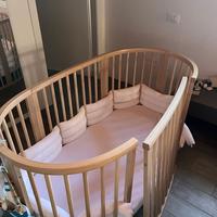 Lettino Stokke Sleepi + paracolpi