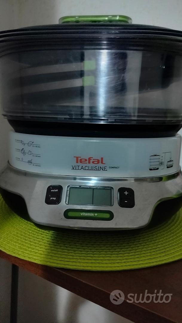 Vaporiera Tefal Vitacuisine Compact VS4003 - Elettrodomestici In