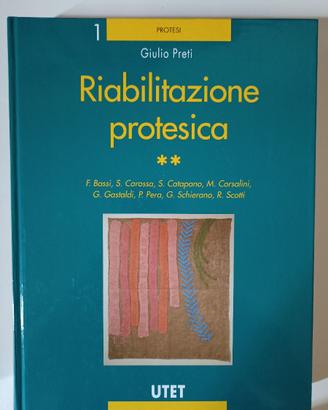 Libro Riabilitazione protesica vol 1+2