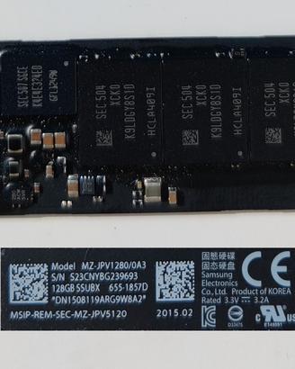 SSD MACBOOK PRO Retina APPLE SSD 128GB