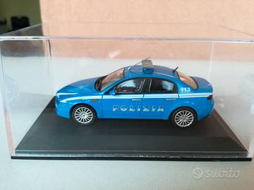 MODELLO ALFA ROMEO 159 BERLINA POLIZIA IN TECA