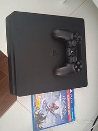 ps4 slim + 1 controller + 1 gioco 