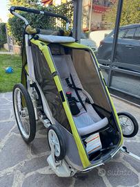 Thule chariot cougar 1 rimorchio/passeggino/joggin