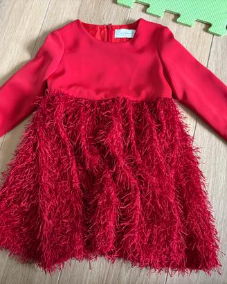 Vestito natalizio bimba