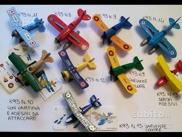 Aerei sorpresine kinder anno 1993