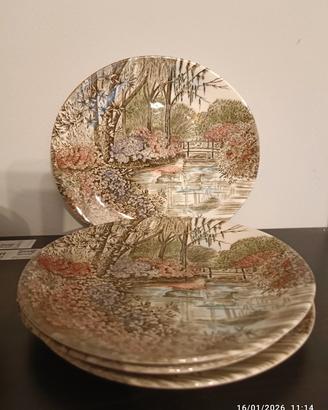 piattini porcellana JOHNSON BROS ENGLISH GARDEN