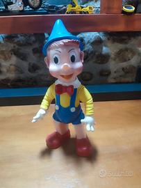 PINOCCHIO Vintage Ledraplastic Disney Anni 60/70