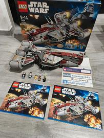 LEGO 7964 Republic Frigate Star wars completa con