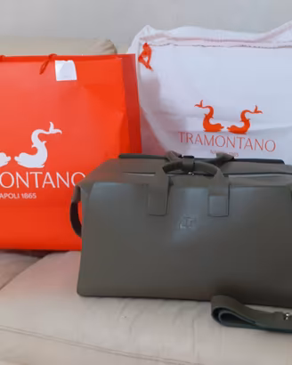 Borsone in pelle Tramontano. 