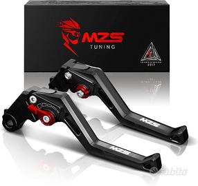 Leve freno e frizione MZS in alluminio nere Yamaha