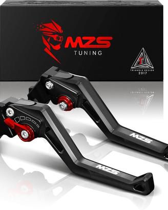 Leve freno e frizione MZS in alluminio nere Yamaha