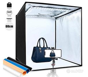 Studio Fotografico Portatile 60x60x60cm