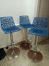 sgabelli blu