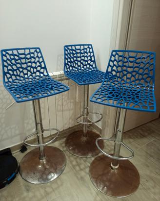 sgabelli blu