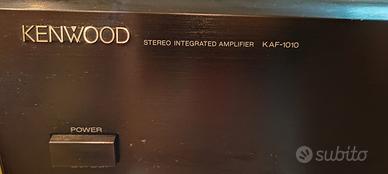 Amplificatore Kenwood kaf 1010