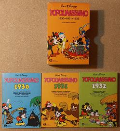 TOPOLINISSIMO 1930-1931-1932 Walt Disney ed. 1974