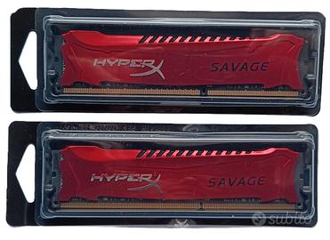 MEMORIE RAM HYPERX 16 GB (2 x 8 GB) DDR3 2400 MHz