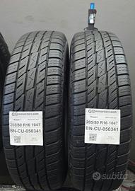 2 Pneumatici 205/80 R16 Barum Bravuris 4 X4