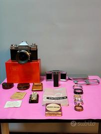 Contaflex IV  Con accessori per foto stereo