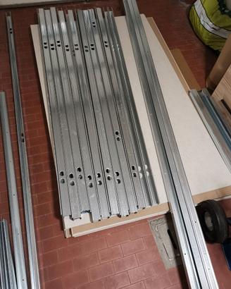 Montanti e Profili cartongesso in acciaio zincato