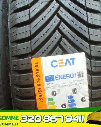 Gomme 195/55/16 CEAT 4 Stagioni