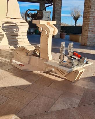 Postazione simulatore di guida 