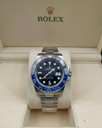 Rolex GMT Master 126710BLNR Batman 2022 Full Set