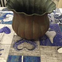 Vaso in rame vintage