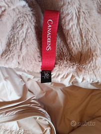 Piumino rosa Canadians taglia 16A (176 cm)