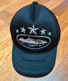 Cappello Corteiz 5 Starz Alcatraz Trucker nero
