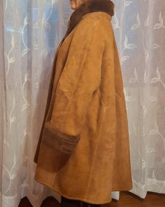 Cappotto in vero montone marca Shearling taglia 46