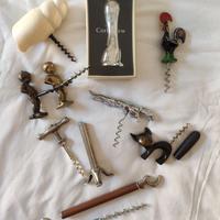 Lotto cavatappi a strappo con sculture