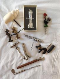 Lotto cavatappi a strappo con sculture