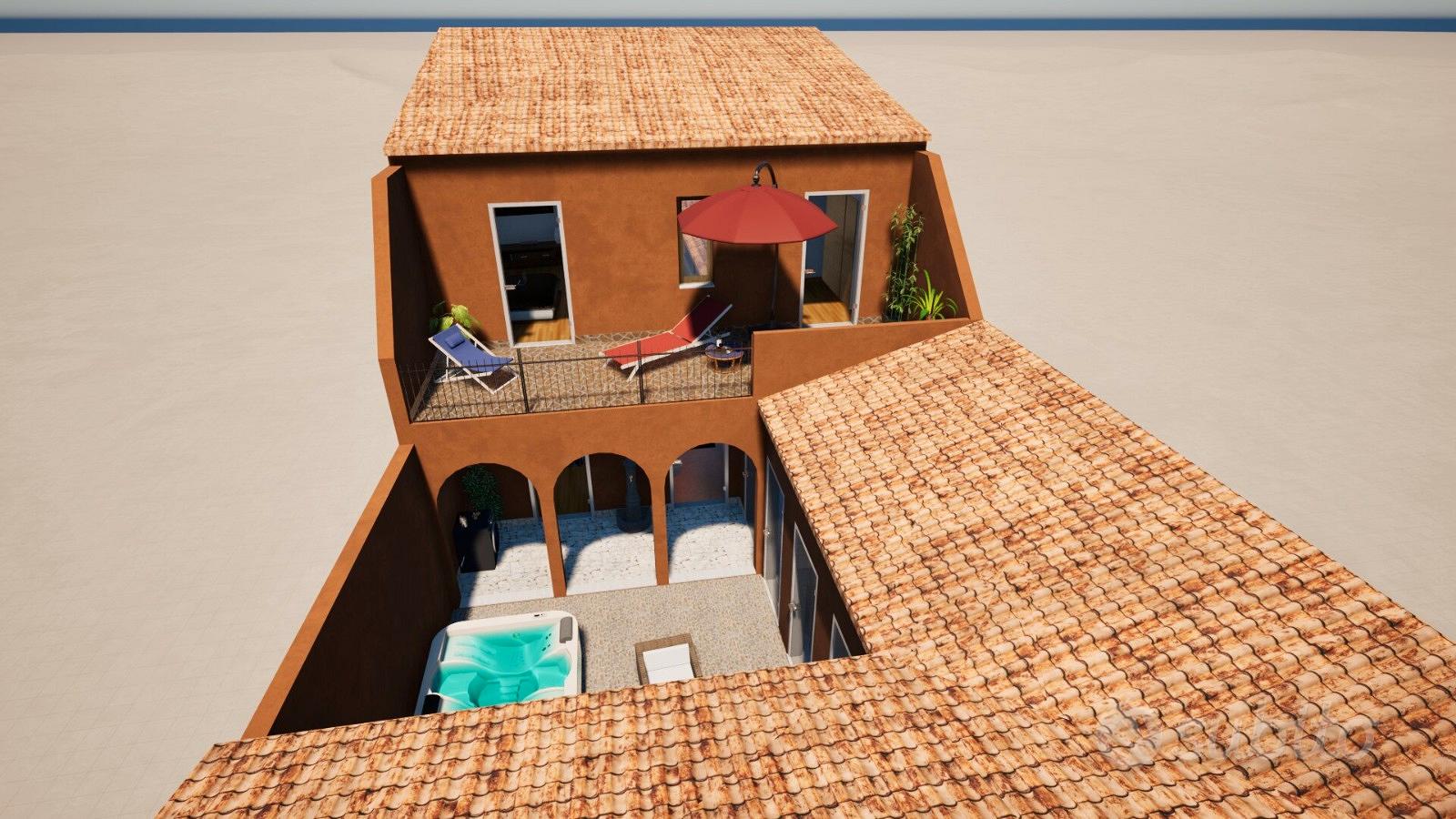 Terreno con progetto approvato zona V. Marconi - Vista 3