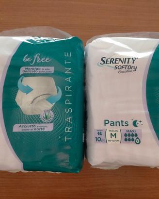 2 pacchi Serenity Pants - taglia M 