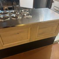 Vetrina per gelato a carapine